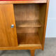 1950s vintage oak bookshelf.