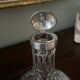old crystal oil cruet
