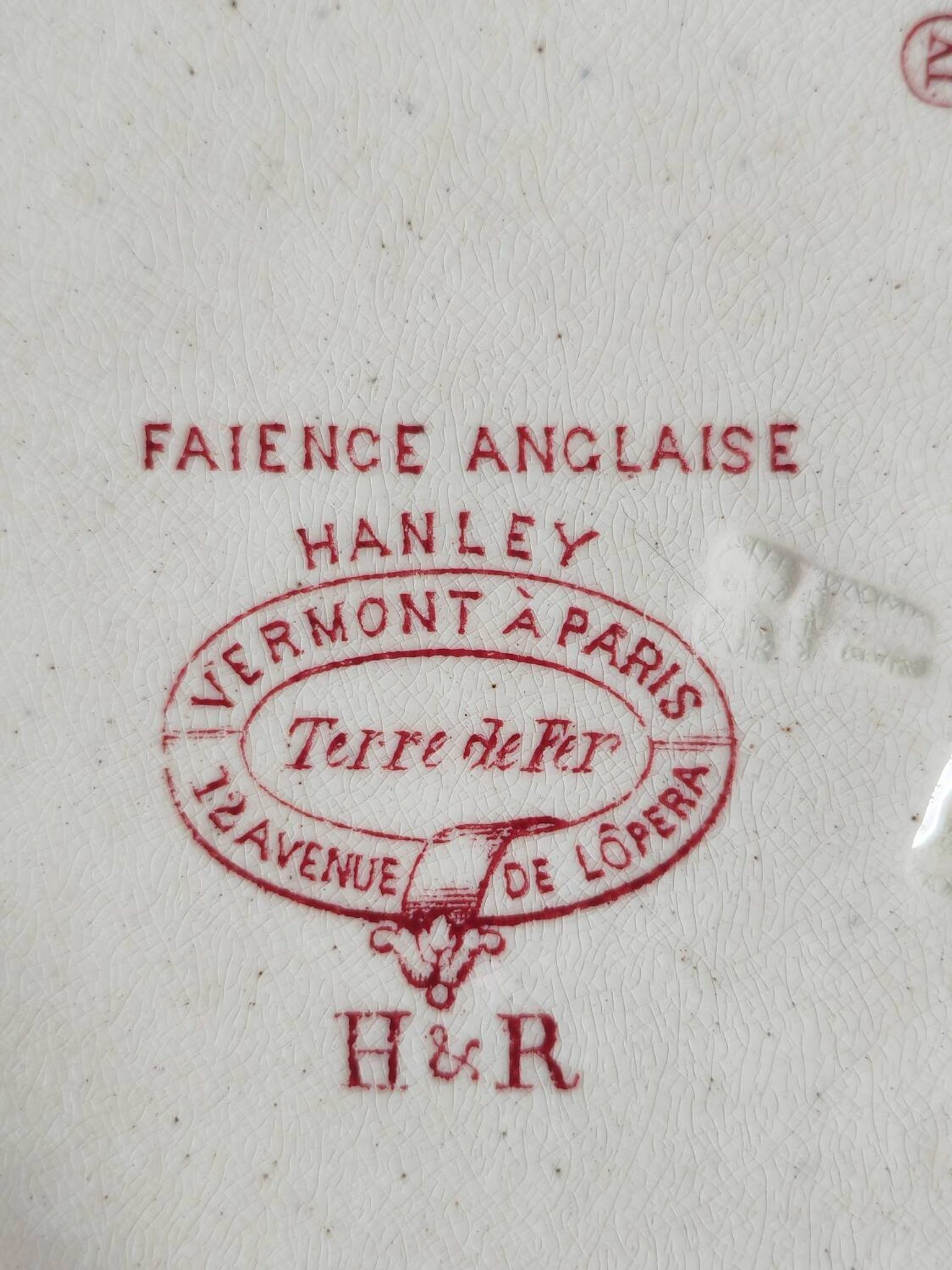 Vermont Ironstone Plate