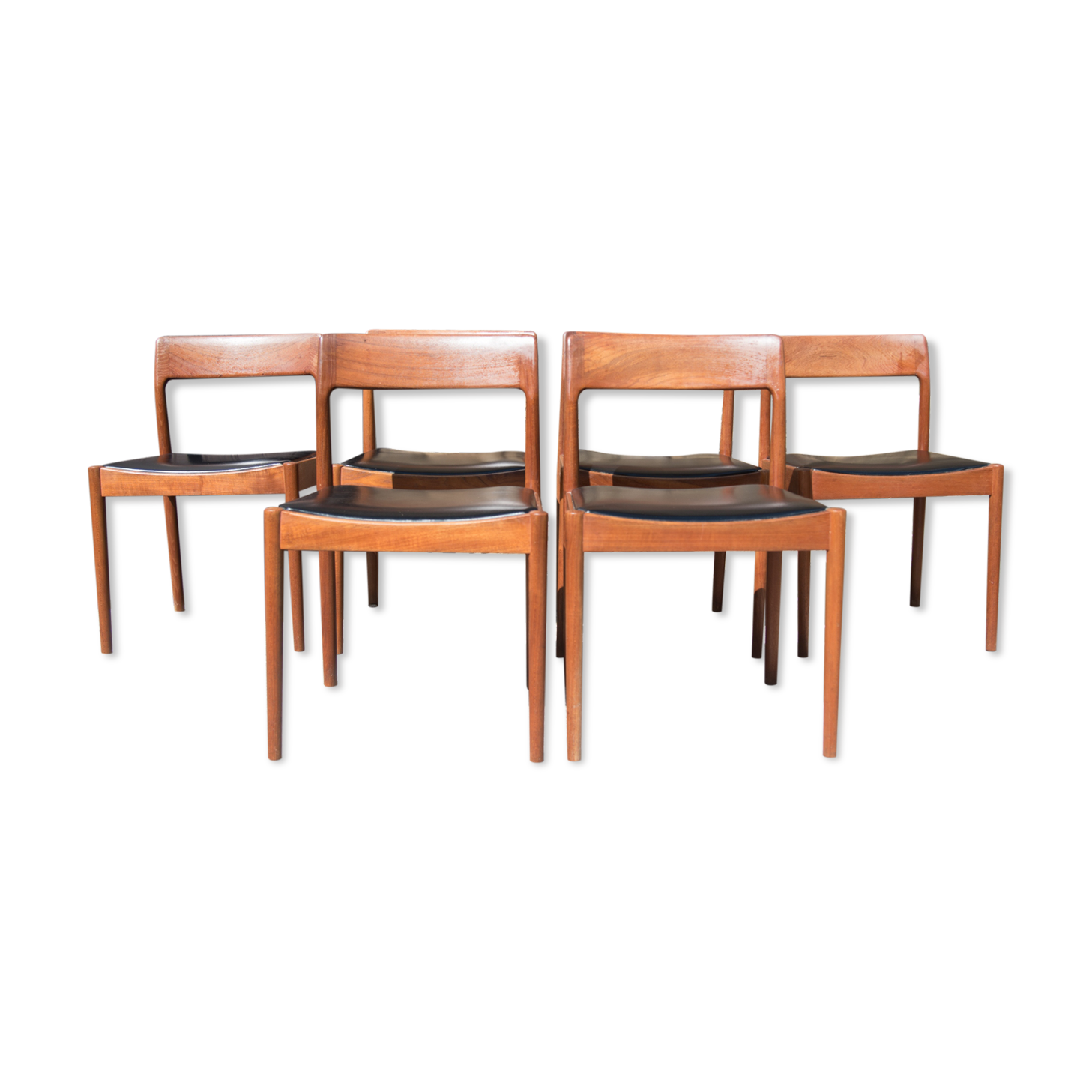 Série de 6 chaises danoises Møbelfabrik