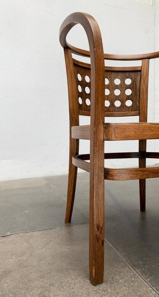 Art Deco Armchair Model 721 by Otto Wagner for J&J Kohn, 1900s