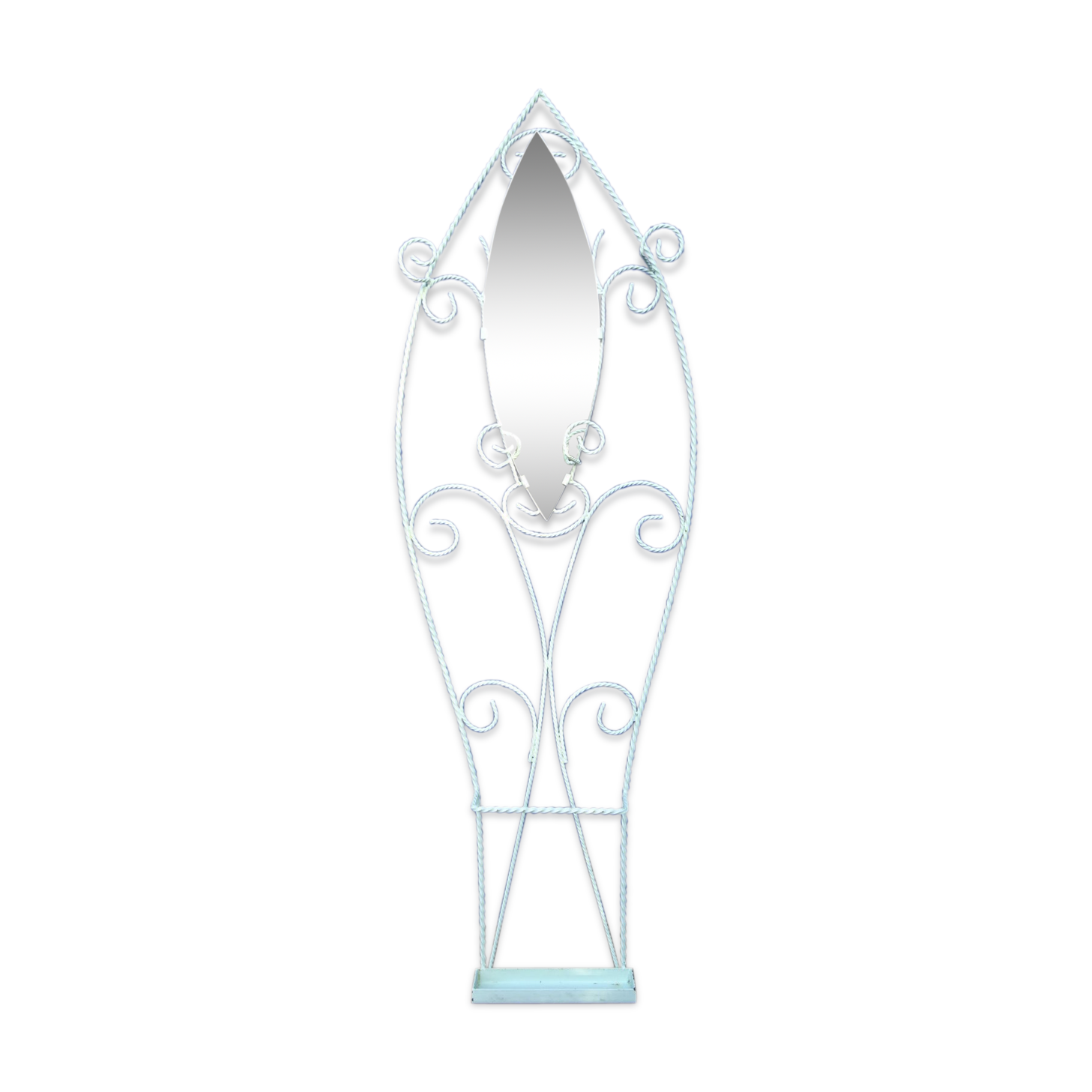 Forged iron wall wardrobe