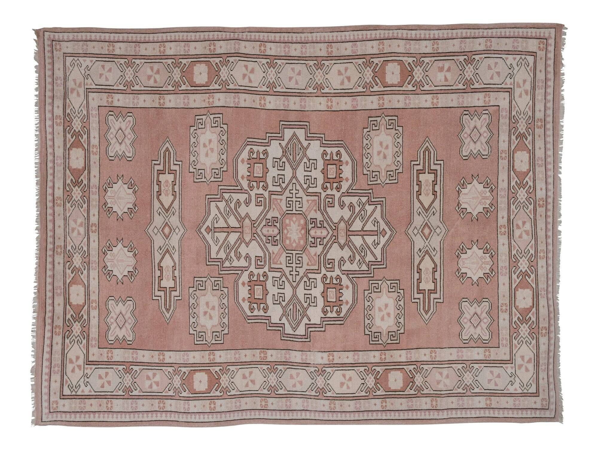 Vintage handmade Turkish rug 175x225 cm