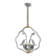 Art Deco transparent Barovier e Toso light with flowers, 1940s