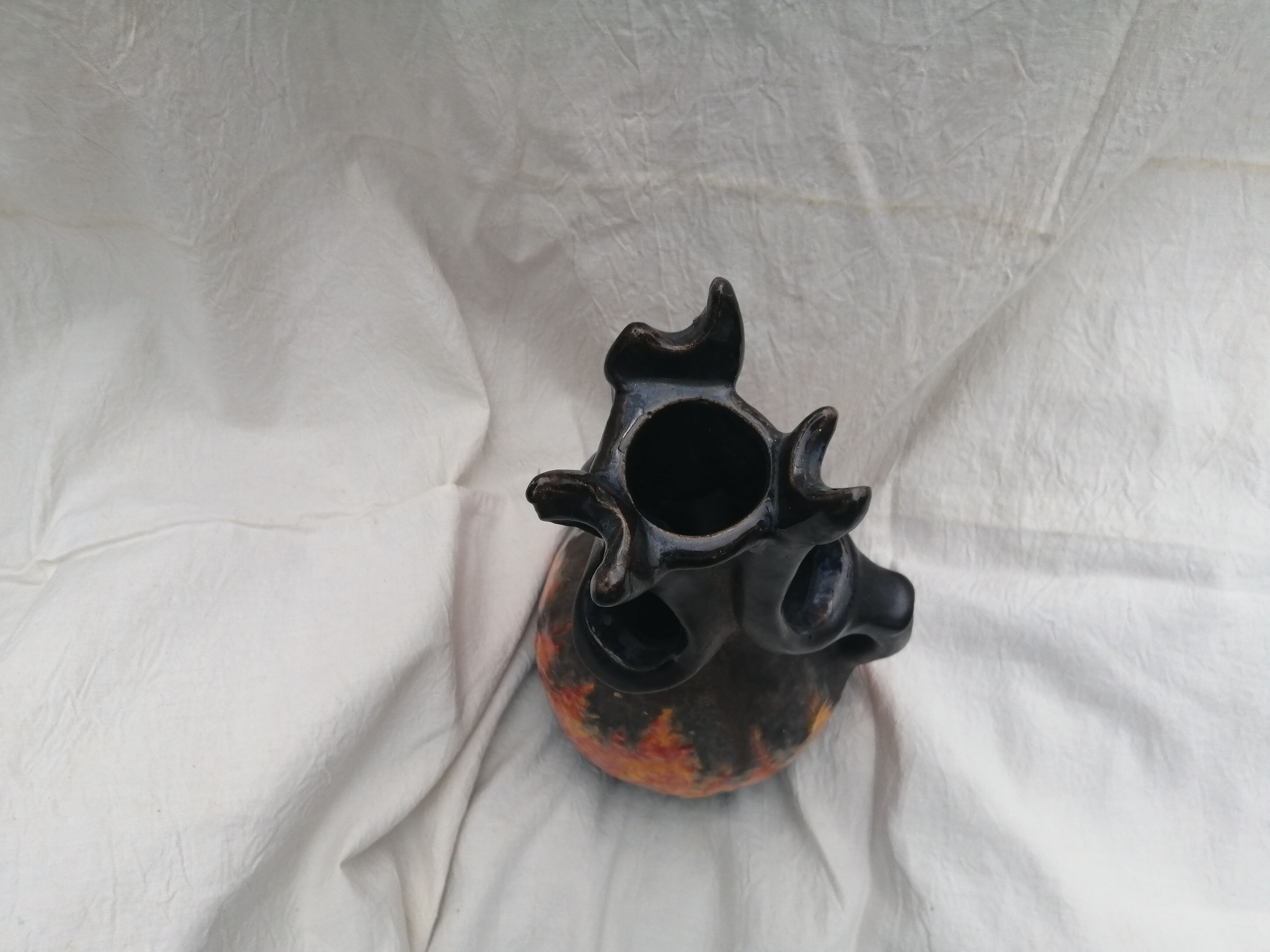 Large Vase West Germany by DR. Farlecrelts