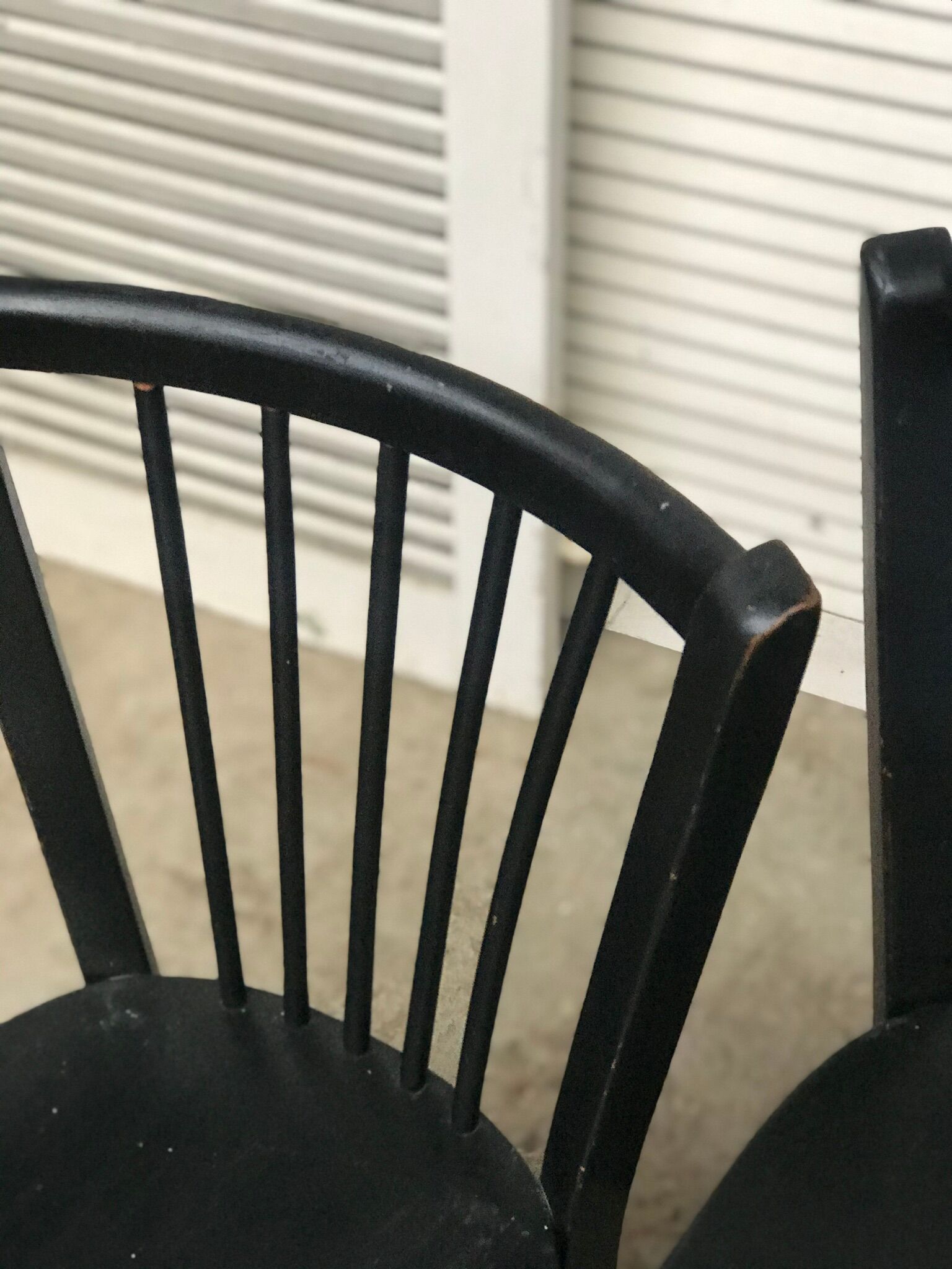 Set of four Baumann chairs