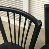Set of four Baumann chairs