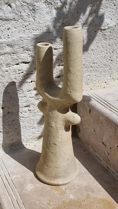 Tamegroute ceramic candle holder