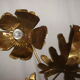 Flowers wall lamp of 1970