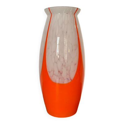 Vase Art Déco verre de Clichy