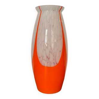 Art Deco glass vase from Clichy