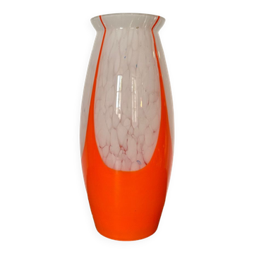 Art Deco glass vase from Clichy