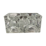 Glass wall lamp 1970