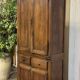 4-door buffet in chestnut from the late 19th century, originating from an old shop.