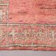 Peach Vintage Moroccan Rug 166 x 277 cm - Berber Wool Rug - Handmade Rug
