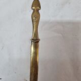 Early XXth century bronze paper cutter