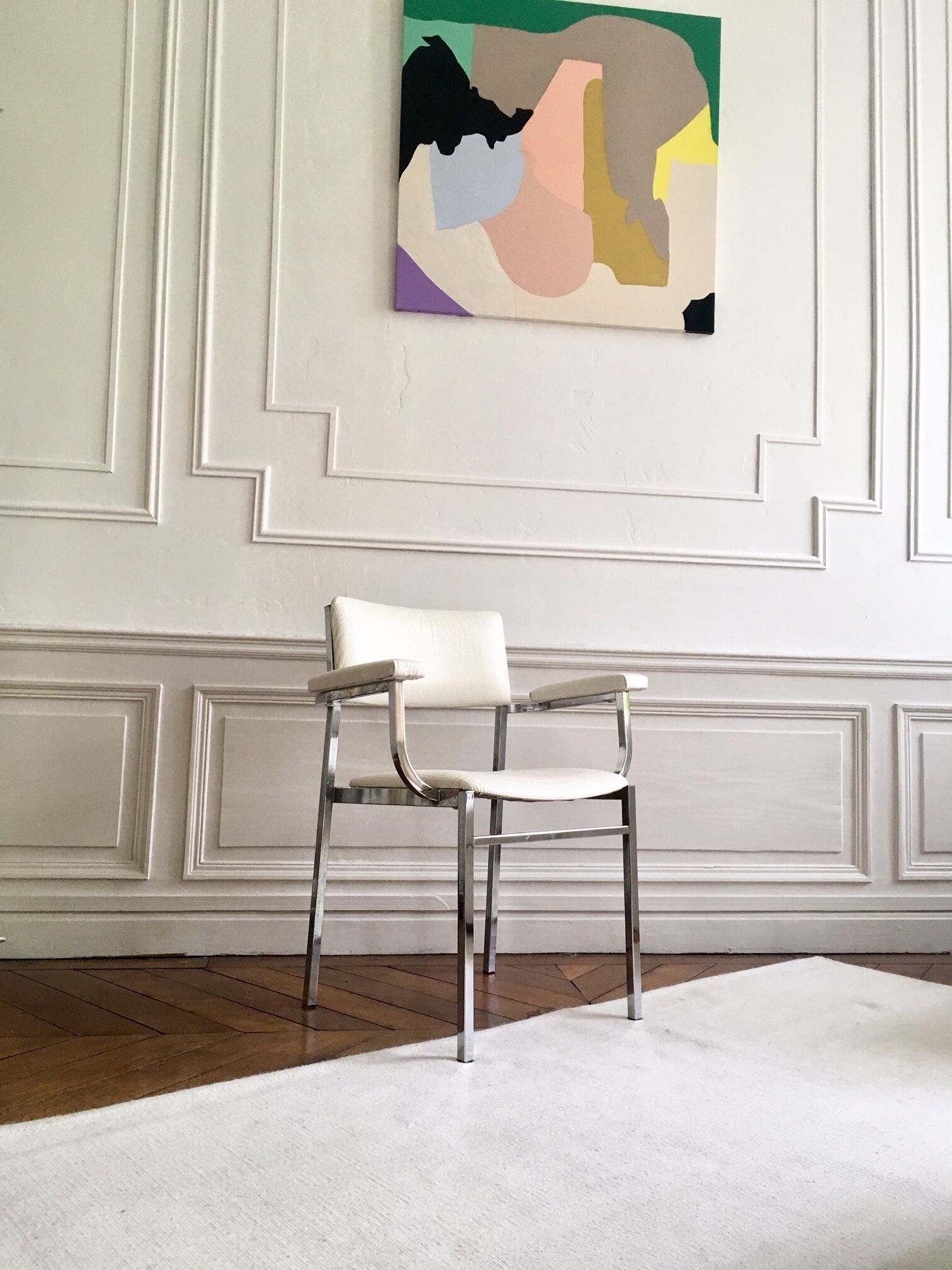 Restored vintage  armchair 70