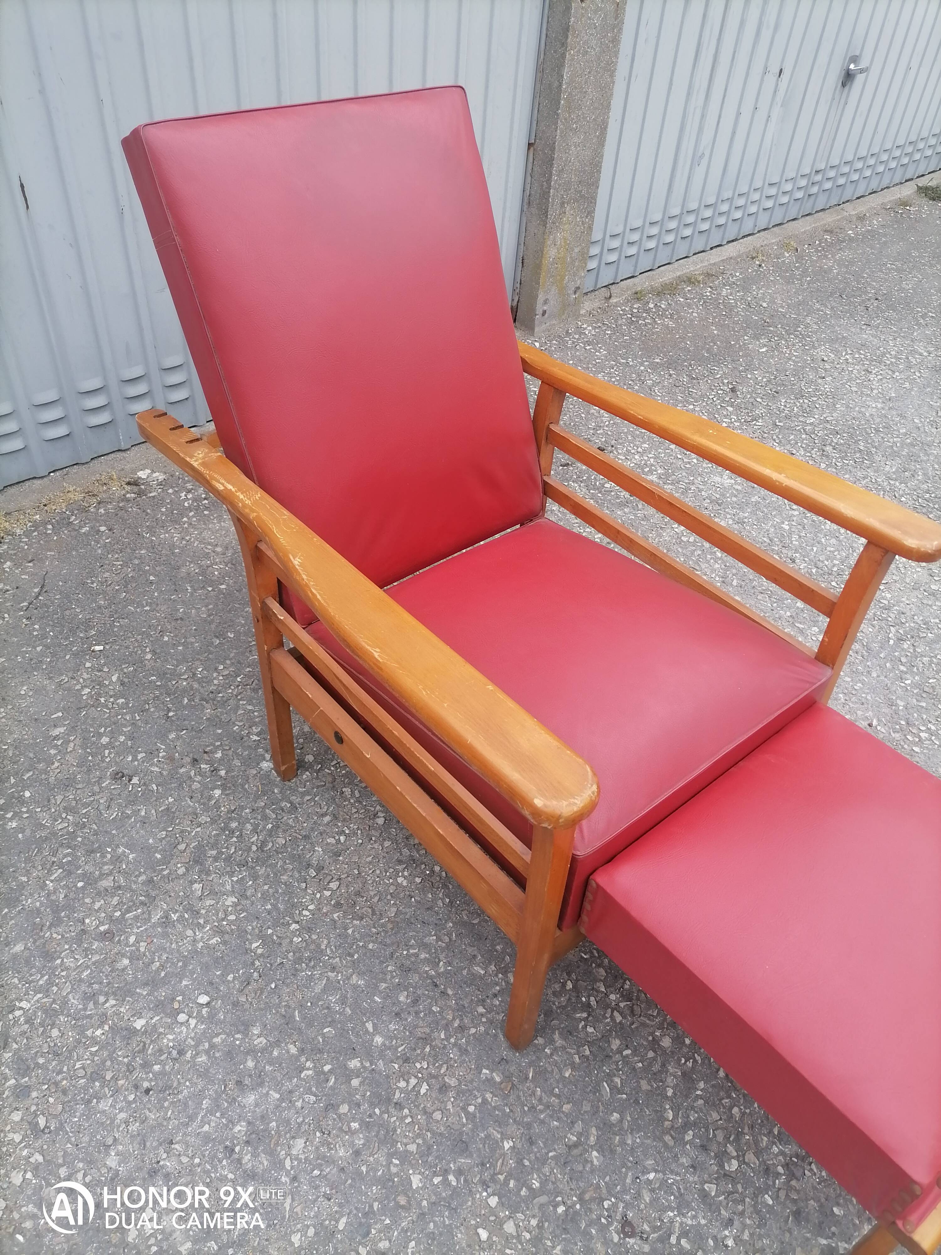 Fauteuil morris vintage 1950