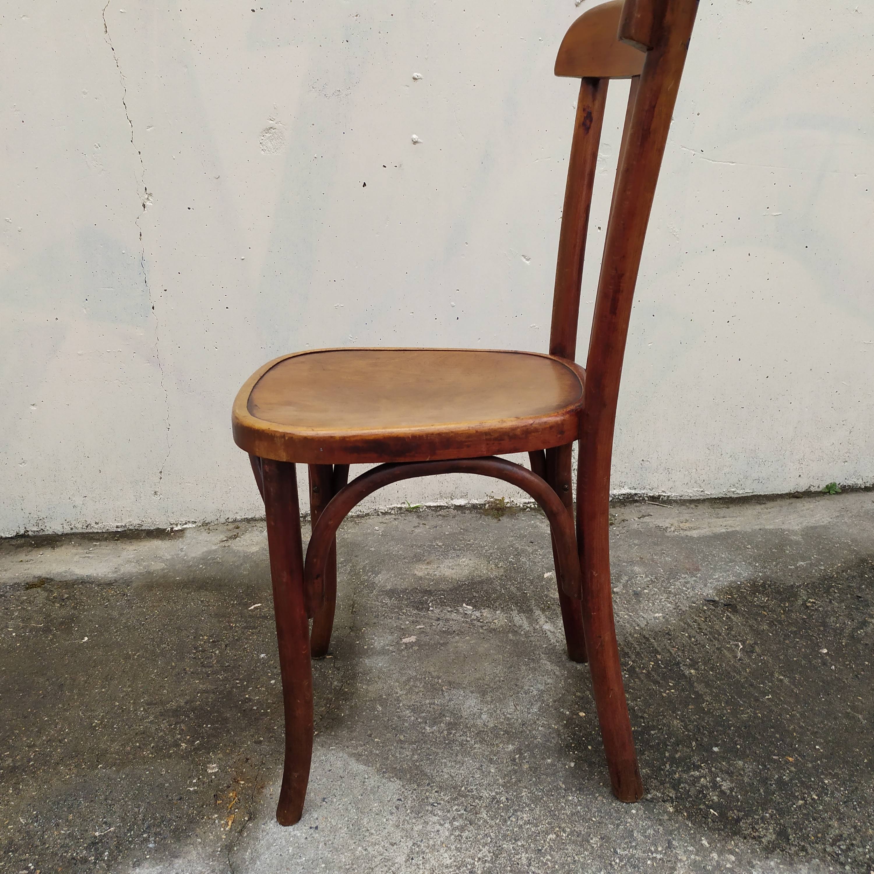 Lot de 18 chaises bistrot Fischel