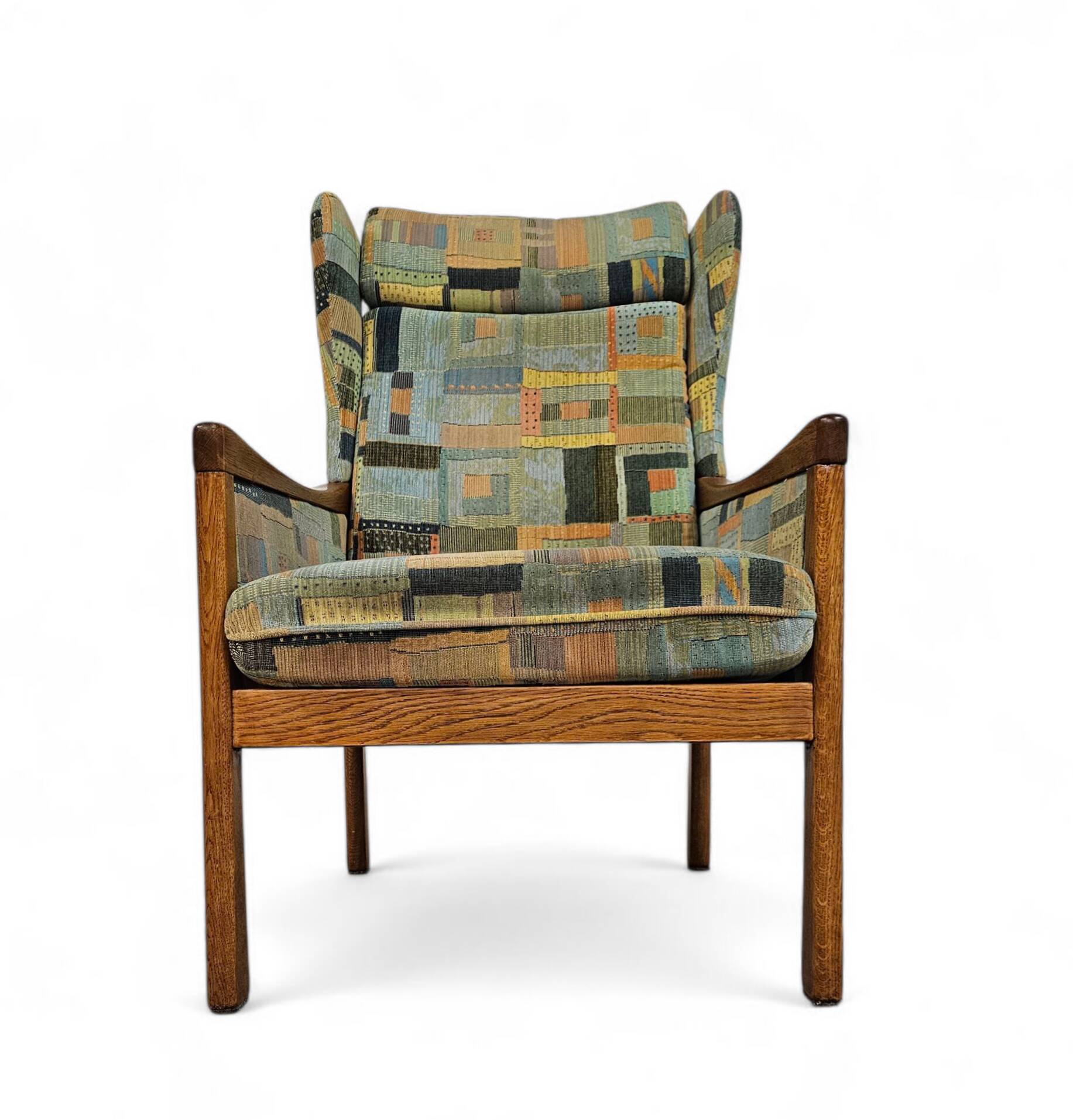2 x Casala wingback / lounge / armchair in top condition / 4 small cushions / 1960s