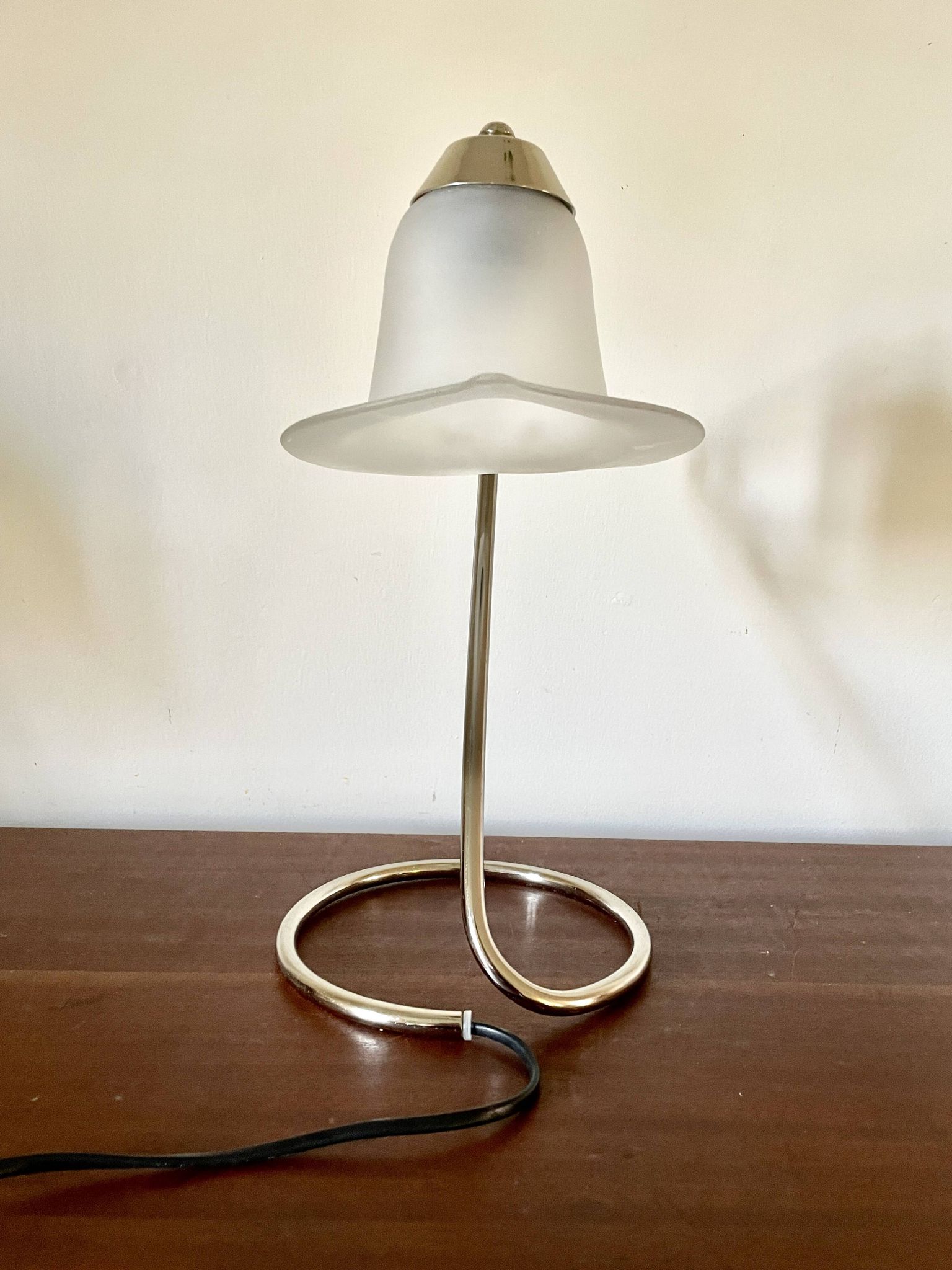 Pair of unusual SCE lamps