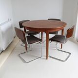 Table ronde extensible en teck