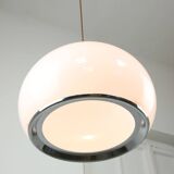 Mid-Century Large White Bud Pendant Lamp by Studio 6G for Guzzini, 1970s
