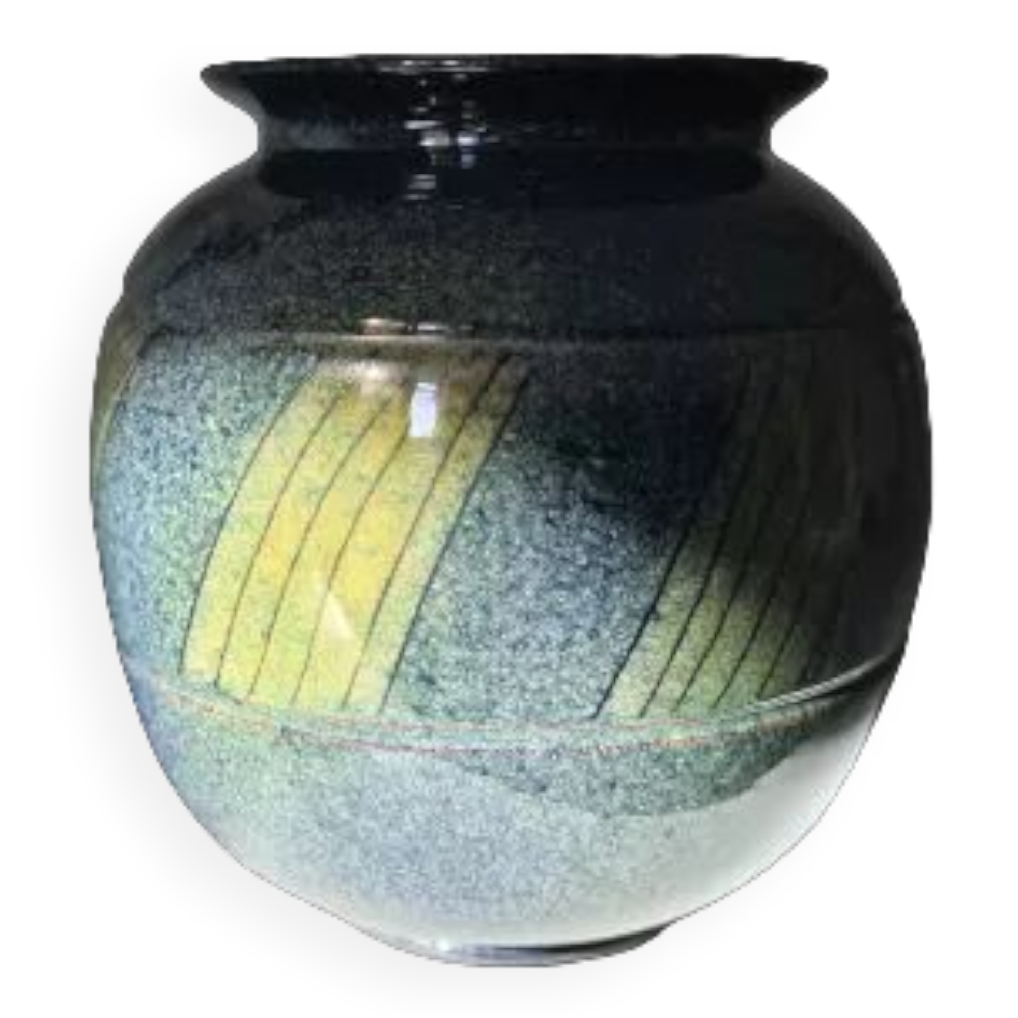 Art deco ball vase