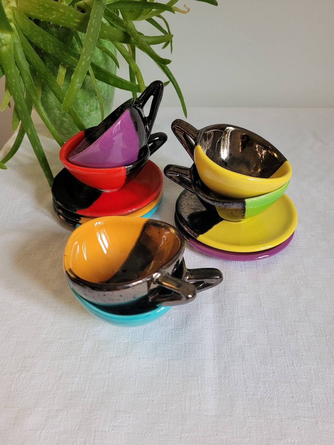 Vallauris coffee service by Auguste Lucchesi