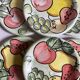 Italian ceramic fruit plates