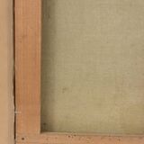 Oil on canvas seascape