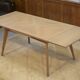 Table en chêne cérusé 1960’s