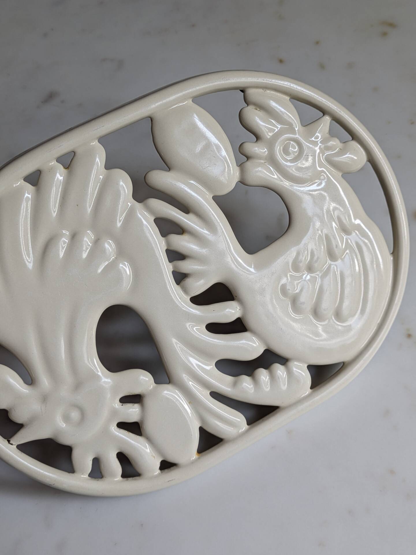 Enamelled cast iron trivet 50/60