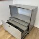 USM Haller Chest of Drawers in Matte Silver