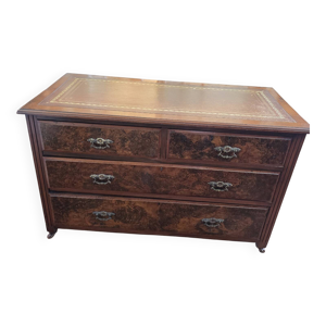 Commode ancienne en bois, - 114cm