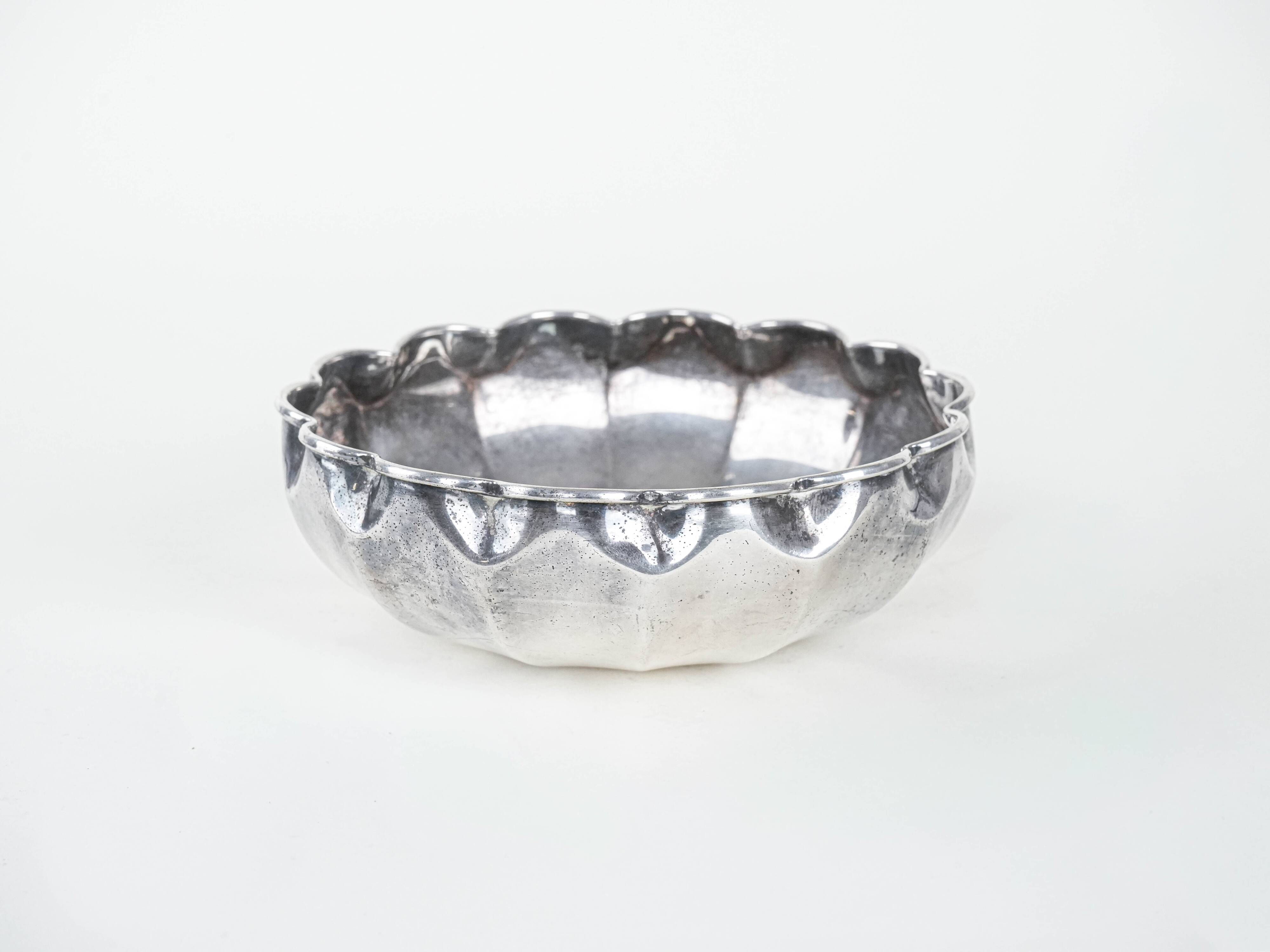 Metal bowl, Italian design, 1960s, made in Italy