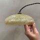 Clichy glass pendant lamp from the 1930s