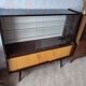 Old showcase buffet furniture vintage scandinavian wood