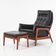 Folke Ohlsson “Arizona” Lounge Chair & Footstool for Dux, Sweden, 1960s