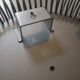 Round wall mirror Philippe Rogier, design 1970