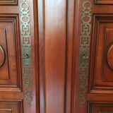 Solid cherry cabinet