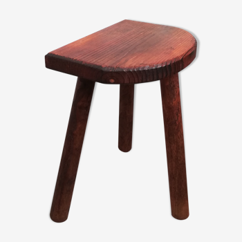 Tabouret de ferme tripode
