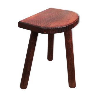 Tabouret de ferme tripode