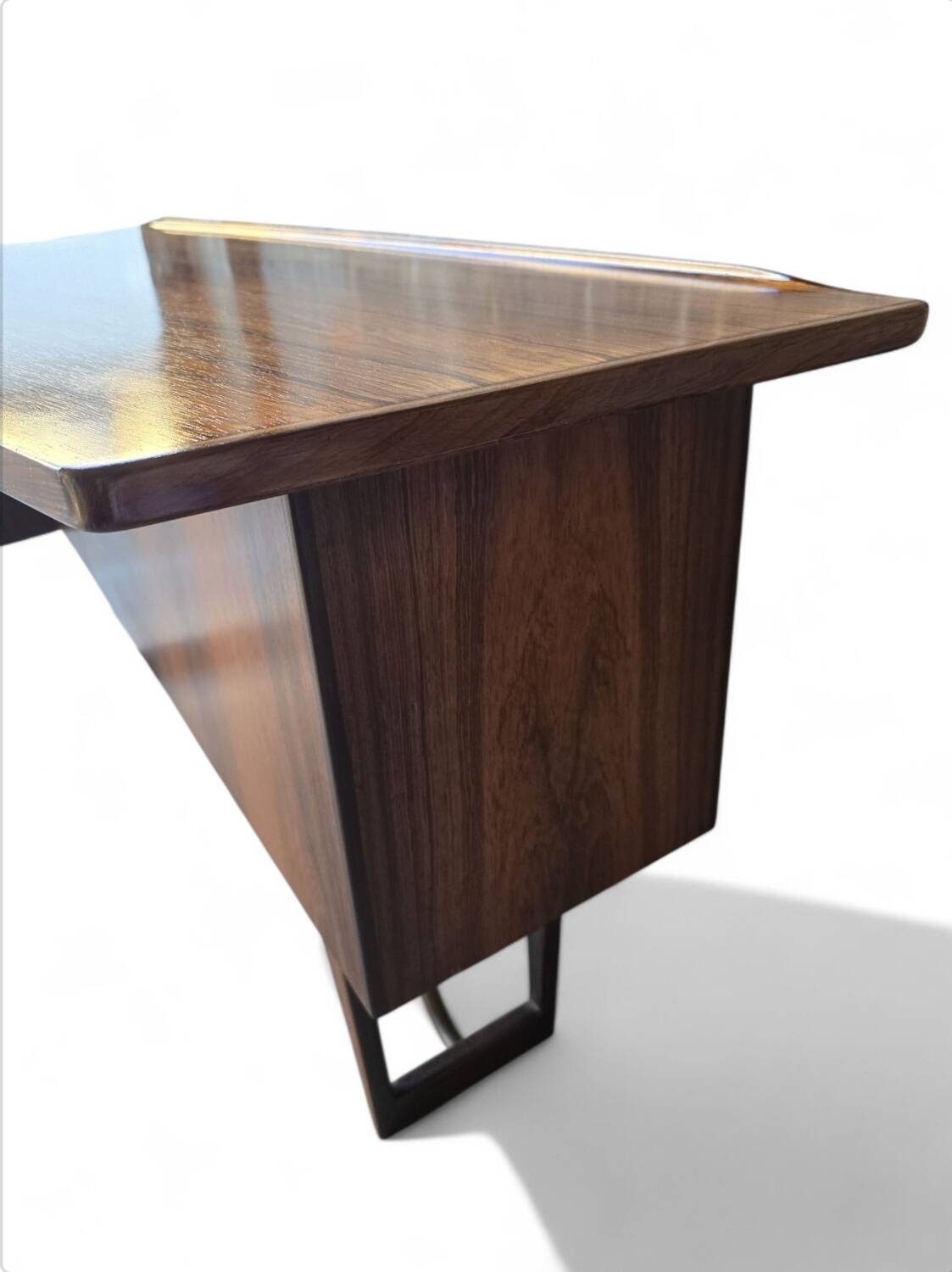 Midcentury Boomerang bureau van Peter Løvig Nielsen voor Hedensted