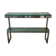 Console "G" by Belgochrom in brass and glass from the 1970s.