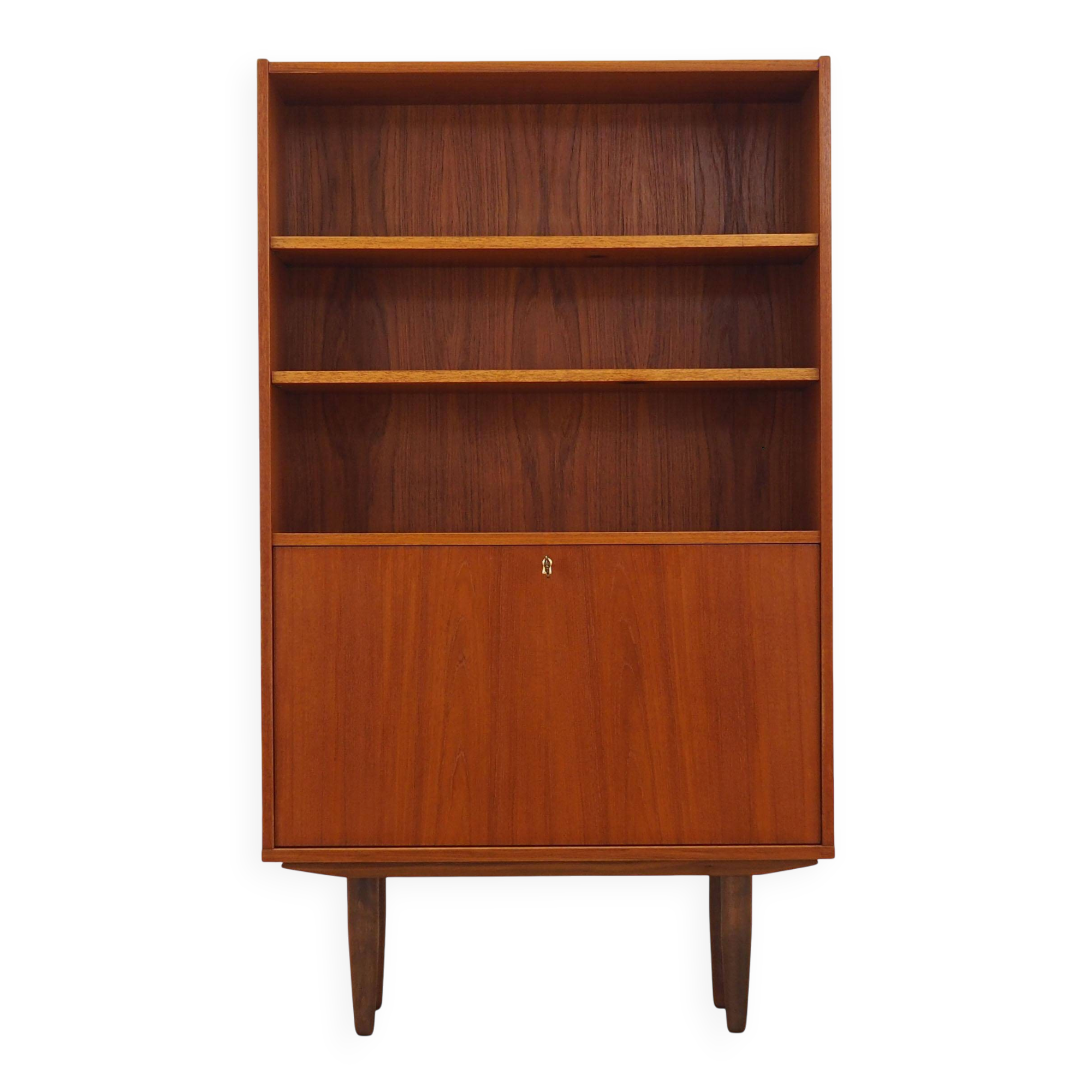 Teak bookcase, Danish design, 1970s, made in Denmark