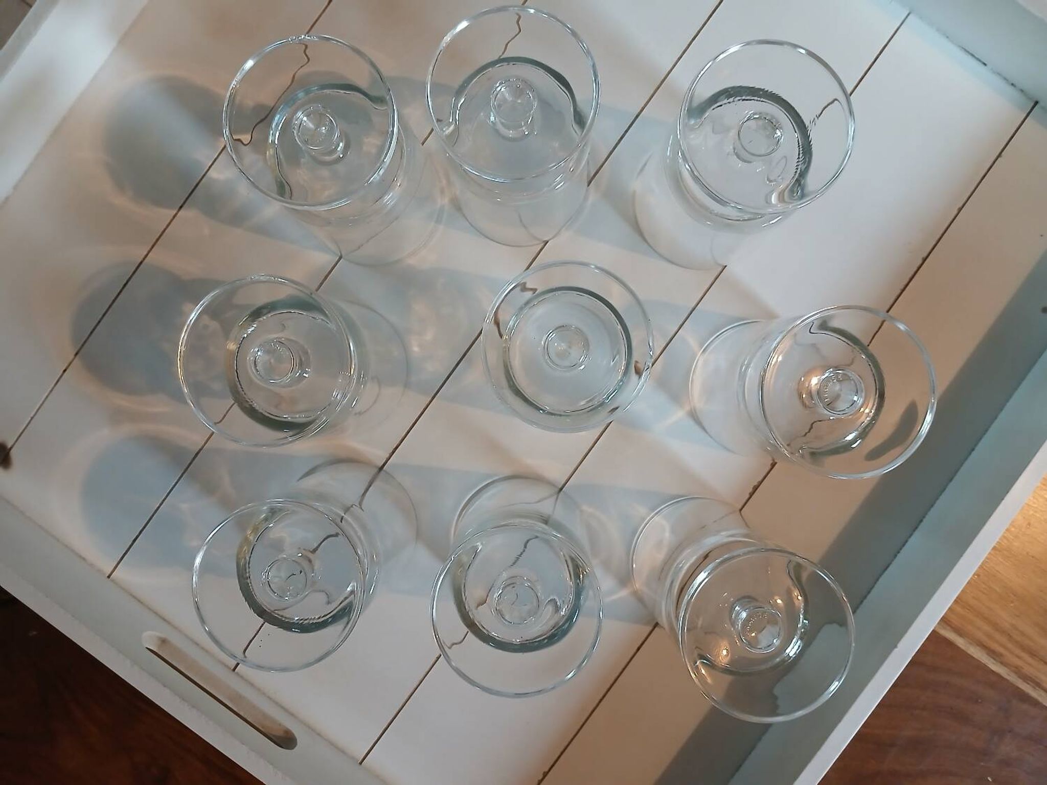 9 verres à pied vintages