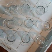 9 verres à pied vintages