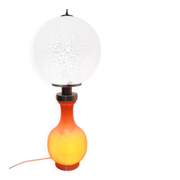 Lampe de table vintage par Mazzega, années 1960
