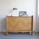 1950s sideboard with sliding doors